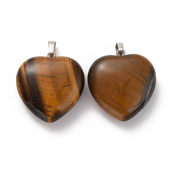 Natural Tiger Eye Pendants
