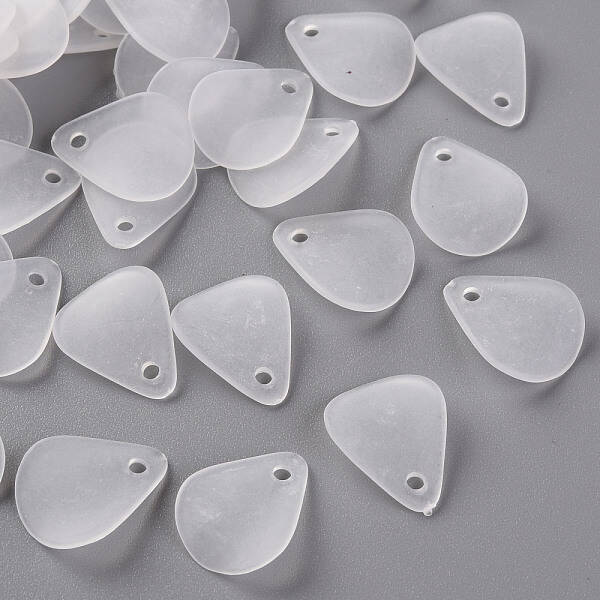 Transparent Frosted Acrylic Pendants