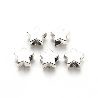 Tibetan Style Alloy European Beads