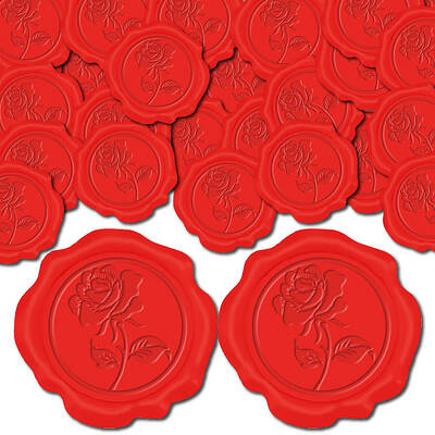 Adhesive Wax Seal Stickers