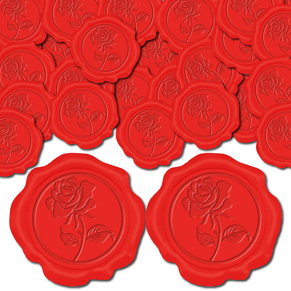 Adhesive Wax Seal Stickers