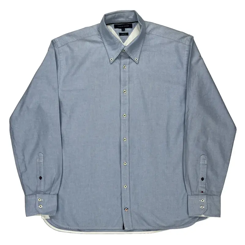 Tommy Hilfiger Shirt - XL Blue Cotton