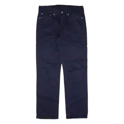 LEVI'S 514 Mens Trousers Blue Regular Straight W32 L30