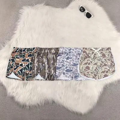 Sibling Kids Clothing Children Clothes Girls Shorts Kids Girls Khaki Camouflage Summer Shorts Children's Fashion Pants for Gi...