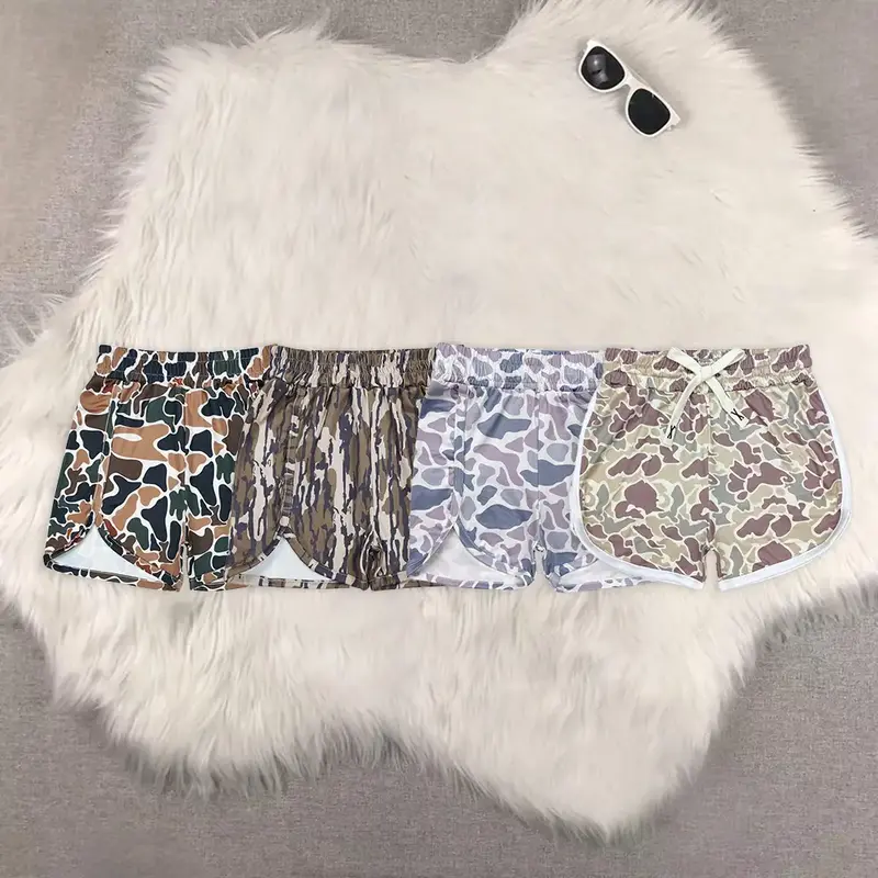 Sibling Kids Clothing Children Clothes Girls Shorts Kids Girls Khaki Camouflage Summer Shorts Children's Fashion Pants for Gi...