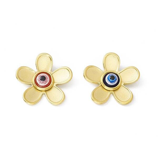 PVD Vacuum Plating 304 Stainless Steel Resin Pendants