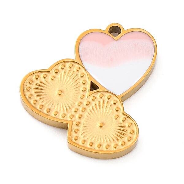 304 Stainless Steel Enamel Pendants