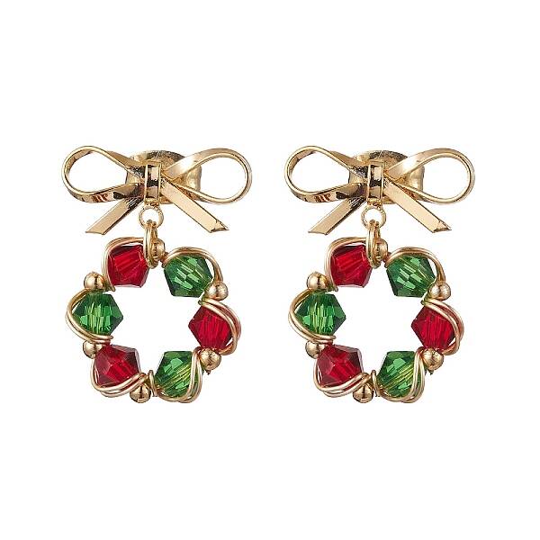 GLass Dangle Earrings