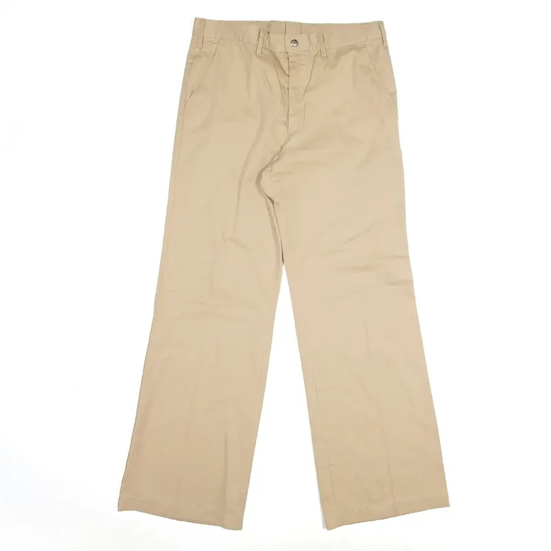 MCGREGOR Chino Trousers Beige Relaxed Straight Womens W32 L30