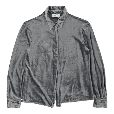 Blumarine Shirt - Small Silver Nylon | Size: small