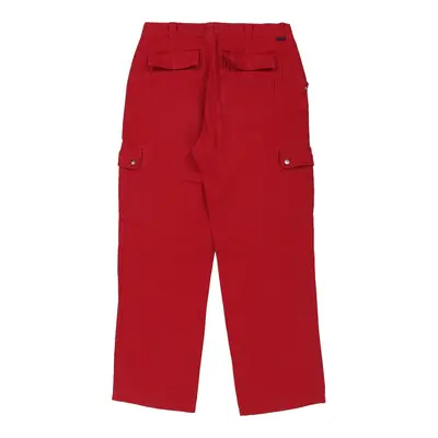 North Sails Cargo Trousers - 34W 33L Red Polyester