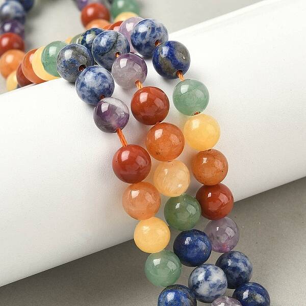 Chakra Natural Mixed Gemstone Beads Strands