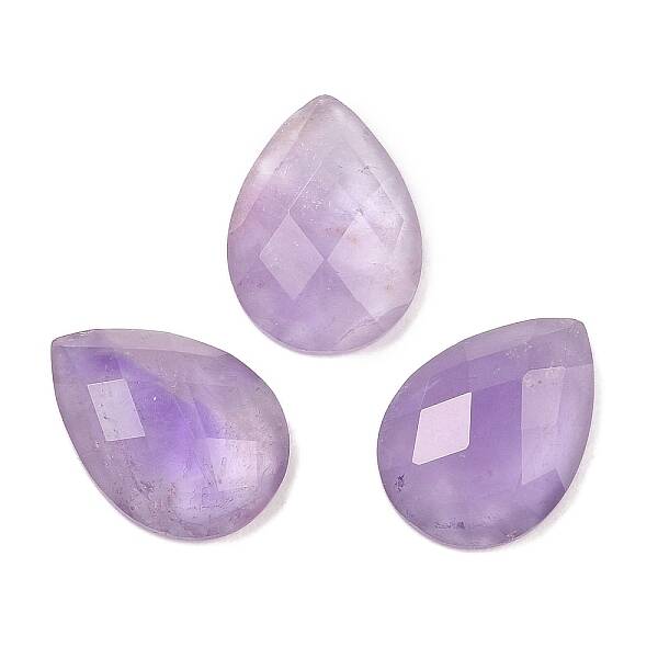 Natural Lepidolite/Purple Mica Stone Cabochons