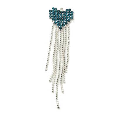 Brass Rhinestone Pendants