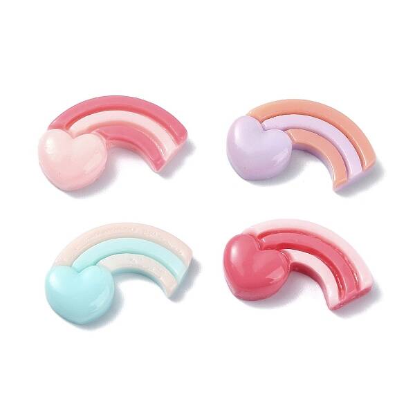 Valentine's Day Opaque Resin Decoden Cabochons