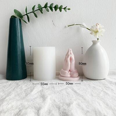 Palm DIY Food Grade Silicone Statue Candle Molds
