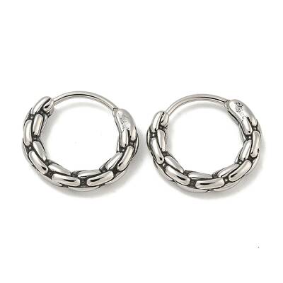 316 Surgical Stainless Steel Hoop Earrings