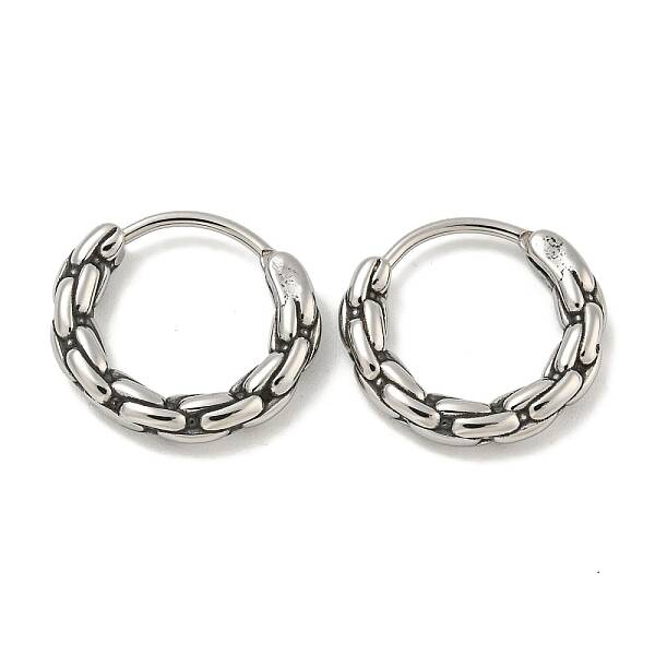 316 Surgical Stainless Steel Hoop Earrings