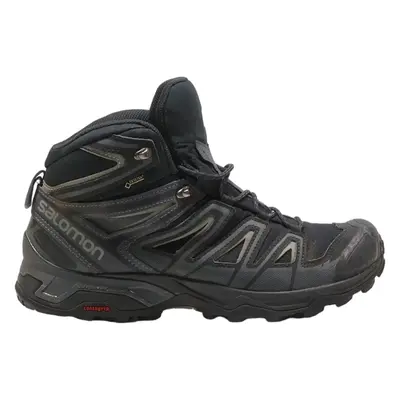 SALOMON Hiking Boots Black Synthetic Mens UK 8
