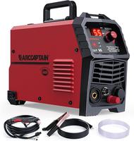 ARCCAPTAIN 55A Plasma Cutter, Non-Touch Pilot ARC High Frequency Air Plasma Cutting Machine, 120/240V Dual Voltage IGBT Inver...