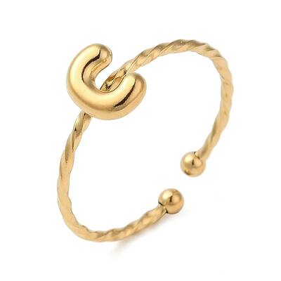 304 Stainless Steel Open Cuff Rings