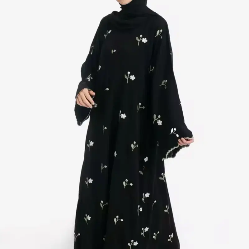 Women’s Embroidered Abaya – Stylish Dubai Design, Lightweight & Comfortable”