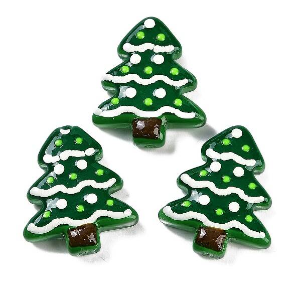 Christmas Theme Handmade Lampwork Beads