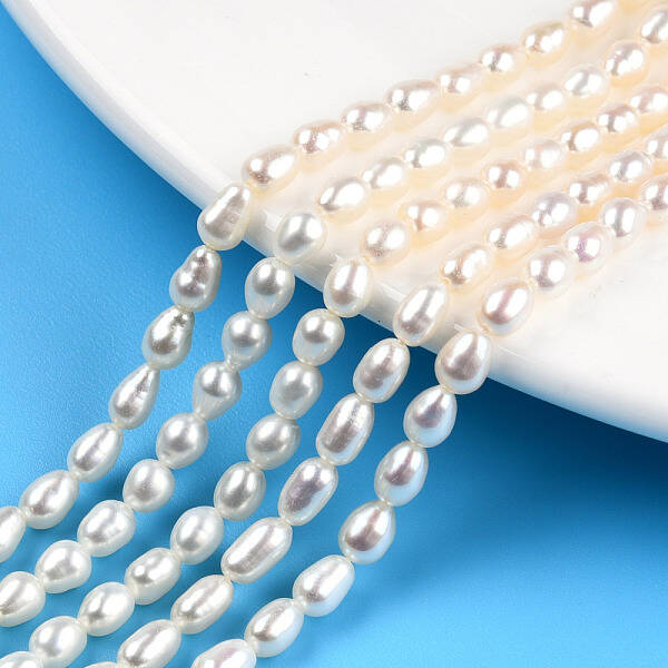 Natural Cultured Freshwater Pearl Beads Strands