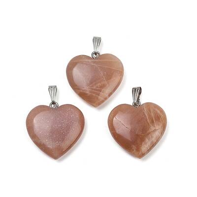 Natural Sunstone Pendants