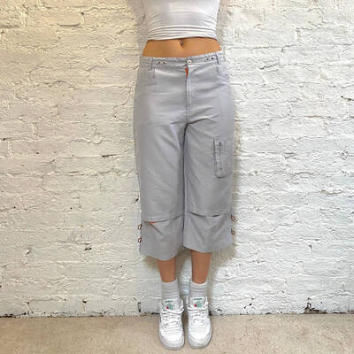 Way Cool Shorts - Large Grey Polyester
