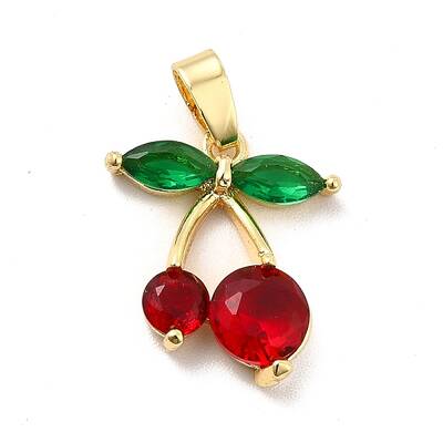 Brass Cubic Zirconia Pendants