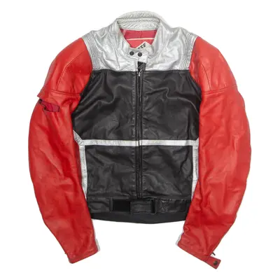 DAINESE Mens Biker Jacket Red M