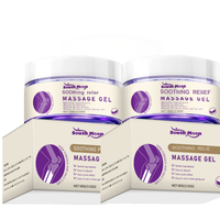2pcs Joint Pain Gel Purple Gel, Soothing Massage Cream -Rapid Muscle Gel for Knees, Lumbar, Neck, Hands, and Feet