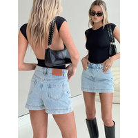 Gazelle Denim Skort Light Wash Lower Impact