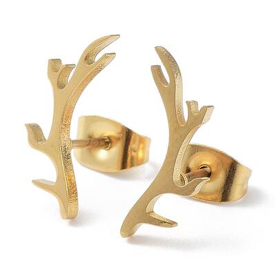 304 Stainless Steel Stud Earrings