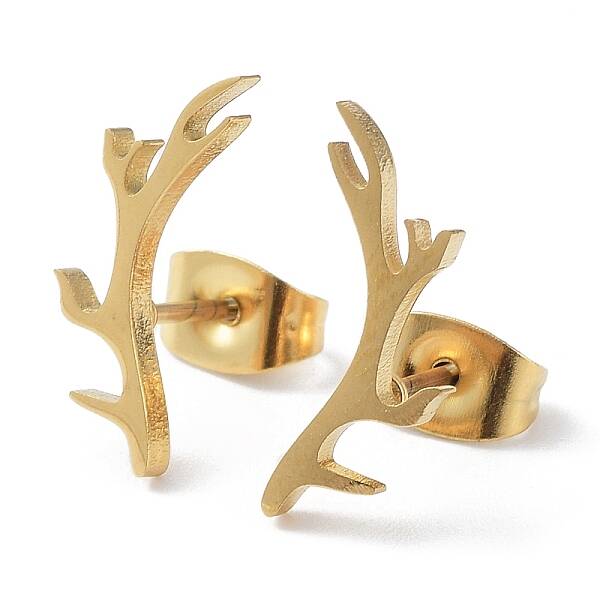 304 Stainless Steel Stud Earrings