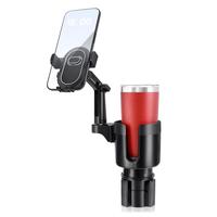 2 in 1 Car Cup Holder Expander Cell Phone Holder, 360 Rotatable Car Phone Holder, Multi-functional Car Interior Accessories, ...