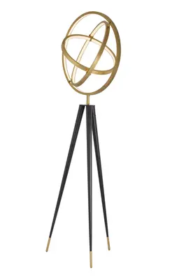 Brass Antique Floor Lamp | Eichholtz Cassini