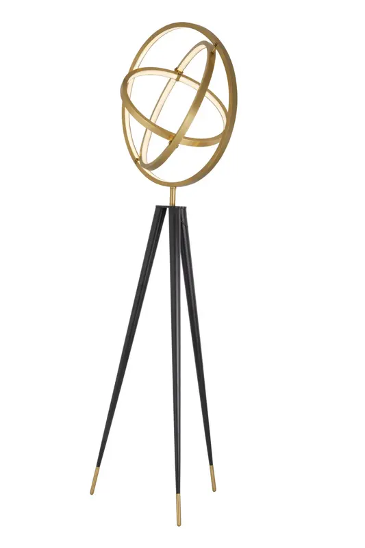 Brass Antique Floor Lamp | Eichholtz Cassini