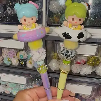 Beaded pen, Character Picked On Live, Choose of bling pen with Add on, Stylus Beaded Pen