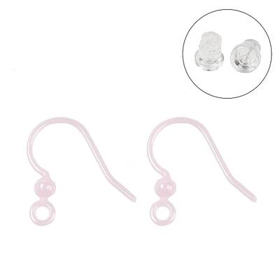 Hypoallergenic Bioceramics Zirconia Ceramic Earring Hooks