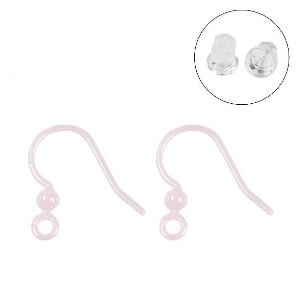 Hypoallergenic Bioceramics Zirconia Ceramic Earring Hooks