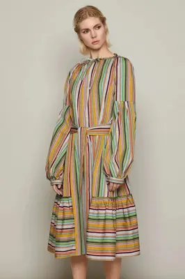 Susie Dress (Stripes) | size: XL