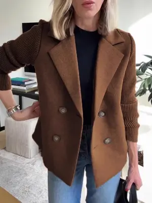 Veleaee  Eva SOFTBLEND™ SWEATER BLAZER