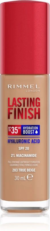 Rimmel Lasting Finish 35H Foundation SPF20 30 ml 203 True Beige