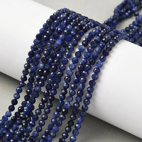 Natural Sodalite Beads Strands