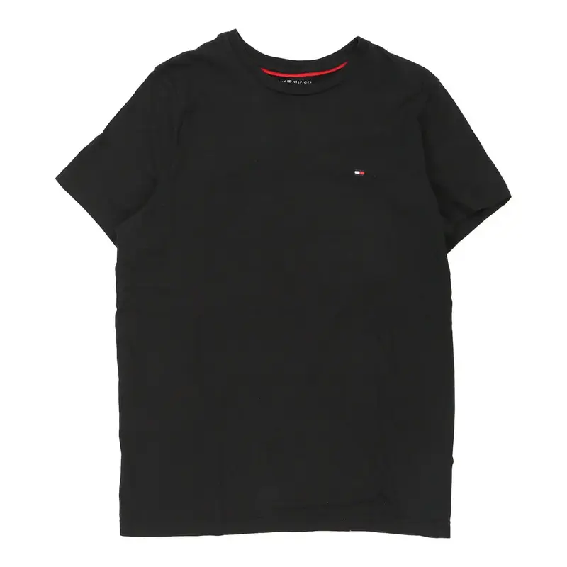 Tommy Hilfiger T-Shirt - Small Black Cotton