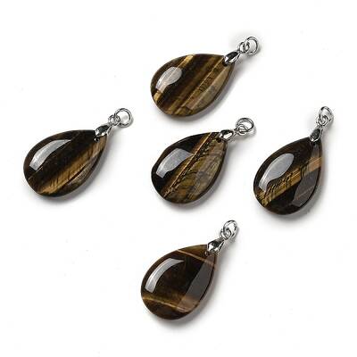 Natural Tiger Eye Pendants