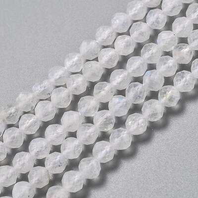 Natural Rainbow Moonstone Beads Strands