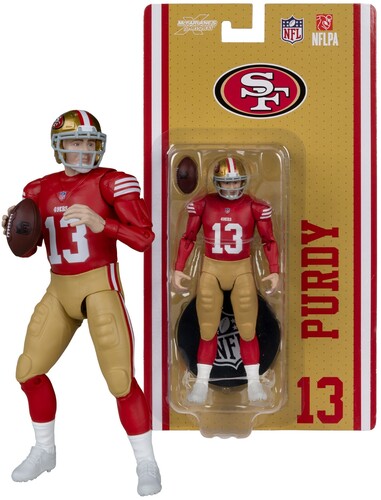 McFarlane SportsPicks - NFL - Brock Purdy (San Francisco 49ers) 6 Action Figure